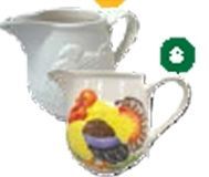 Turkey Specialty Keeper Cream Jug (Color)