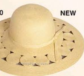 Women's Crown Hat W/ 4" Brim
