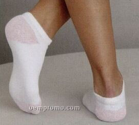 Gildan Girls No Show Socks