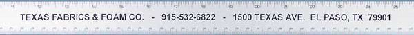 Yardstick W/ Center Finding Back (36")