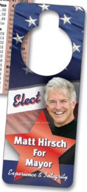Lenticular Door Hanger