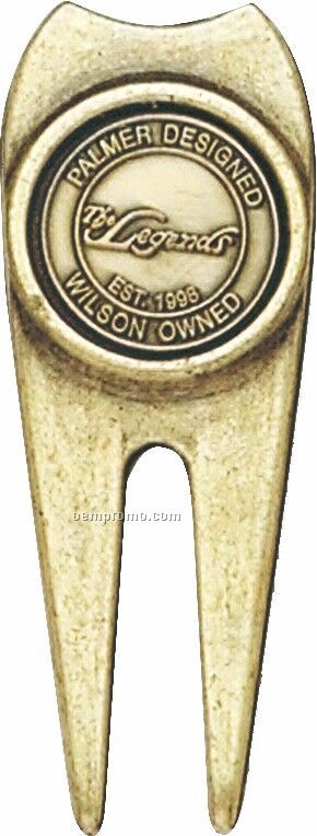 2-sided Divot Tool W/ Magnetic Ball Marker