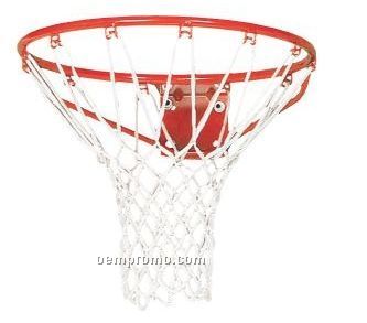 White Nylon Basketball Hoop