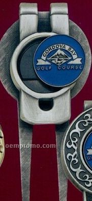 Divot Tool W/ Money Clip & Ball Marker Gift Set