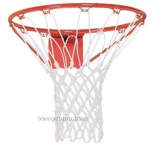 Anti-whip Heavy White Nylon Basketball Hoop