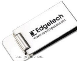 Chrome Metal Money Clip