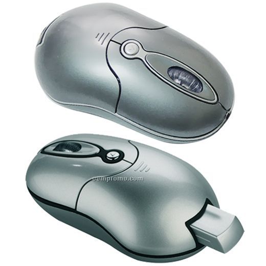 Mini Size Wireless Mouse With Tuck-in Receiver