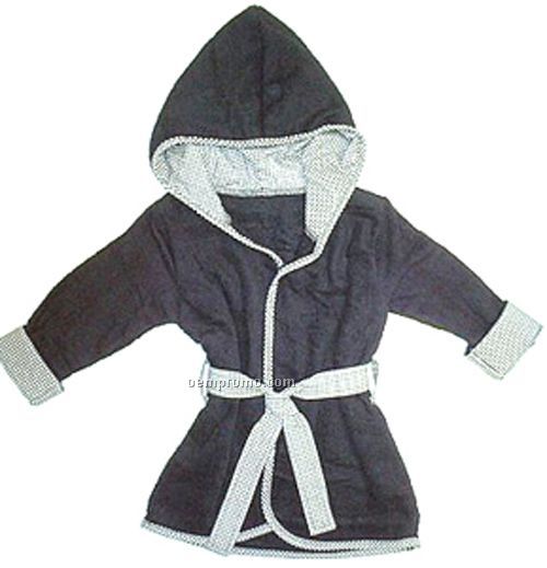 Back Terry Hooded Bath Robe