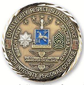 Custom Coins / Double Sided Struck Brass Coin (1 1/2")