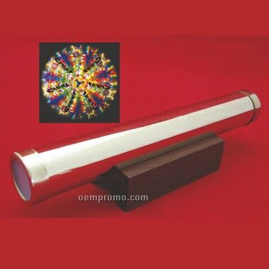 Brass Kaleidoscope On Walnut Stand ( Screened)
