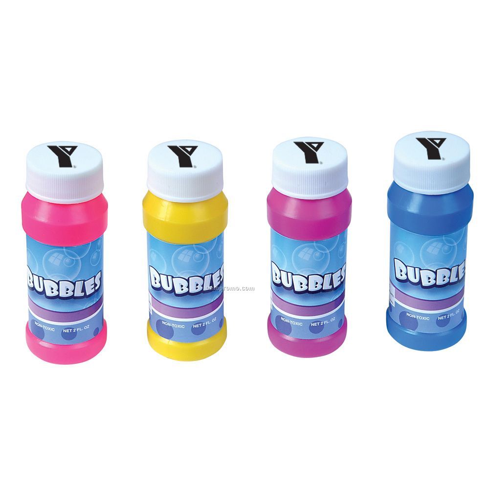 Bubble Bottle 2 Oz With Blower Wand- Blank Unimprinted