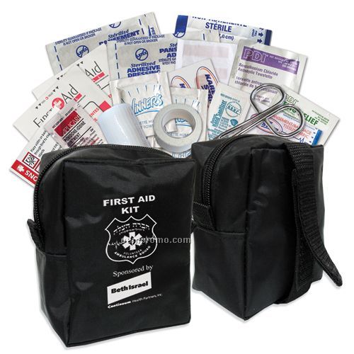 First Aid Kit W/Reusable Nylon Bag
