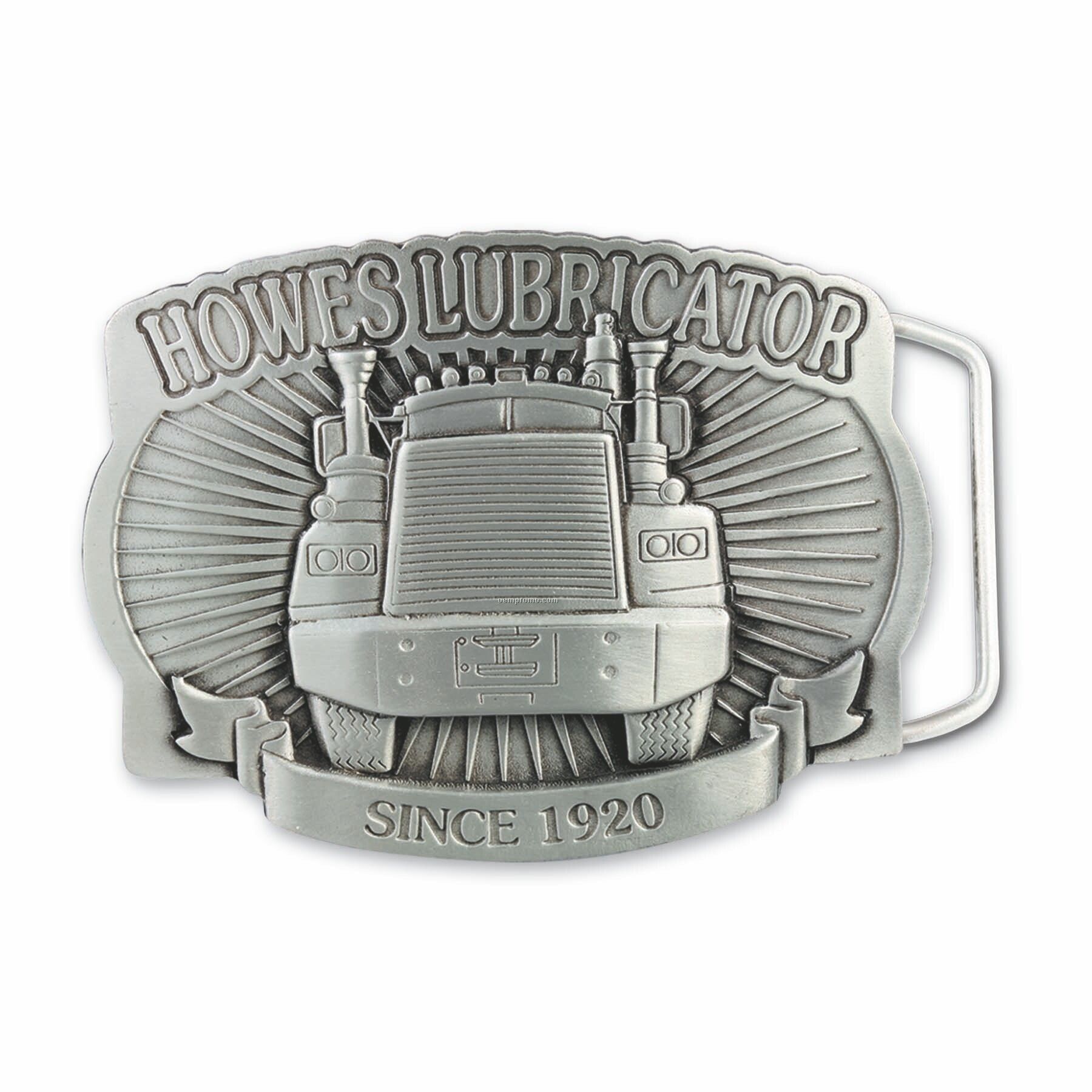 solid pewter belt buckle 3 quot x