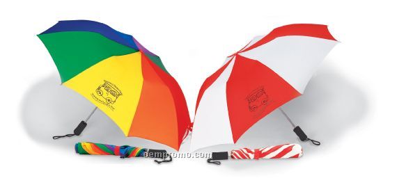 Auto Folding Umbrella (44" Arc)