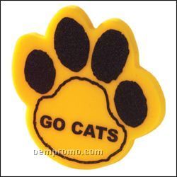 Foam Solid Paw Print Cheering Mitt