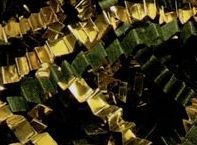 5# Forest Green & Gold Paper & Metallic Blends Crinkle Cut Paper