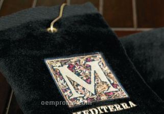 Signature Turkish Ultra Weight Golf Towel - Dark Colors