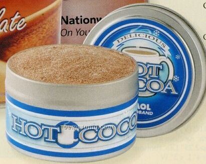 Gourmet Hot Chocolate W/ Mini Marshmallows In Small Tin