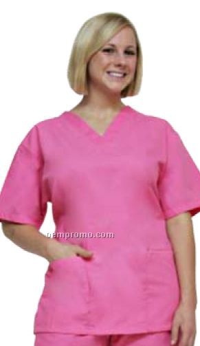 V-neck Scrub Tunic