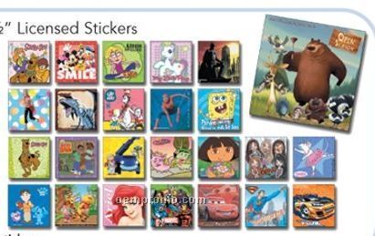 Licensed Sticker Assortment