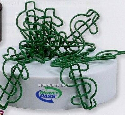 Dollar Clipsters Multi Color W/ White Base