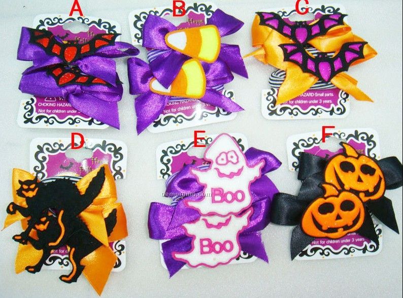 Halloween Hair Clips