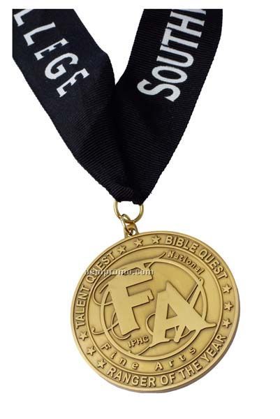 Die Cast Alloy Injection Medallion (1 3/4")