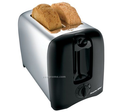 12.13"X6.88"X8.25" 2 Slice Classic Chrome Extra-wide Slot Toaster