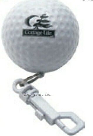 Golf Poncho With Belt Clip