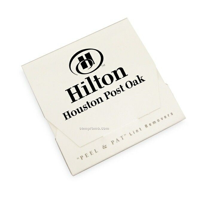 Lint Ups Remover Pads In Matchbook Container