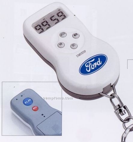 Parking Timer Clock W/Voice Recorder