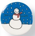 Round Laminated Cello Button (1")