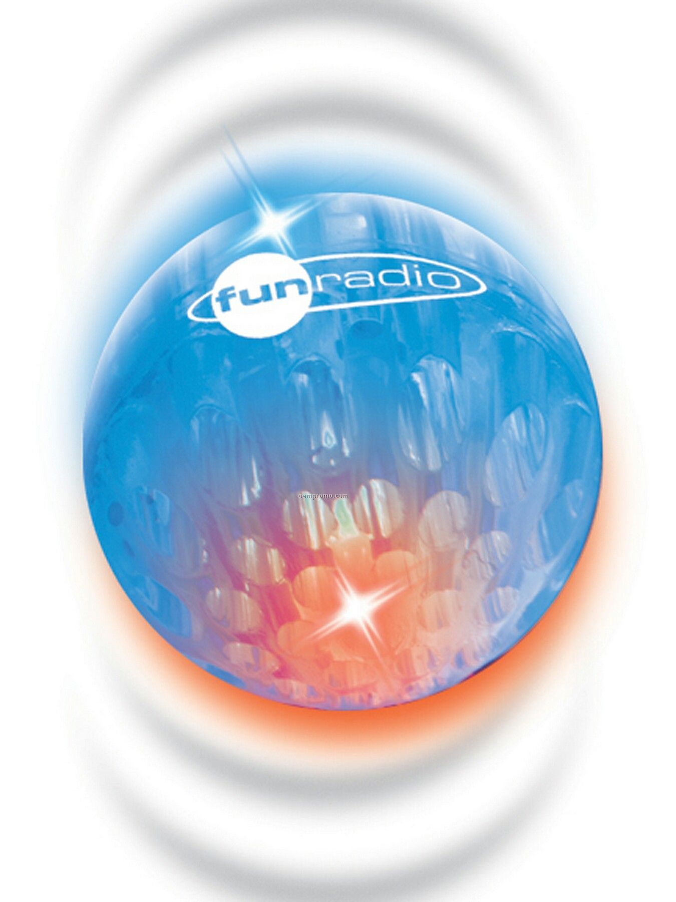 Airglow Buzball With Sound (Translucent Blue)
