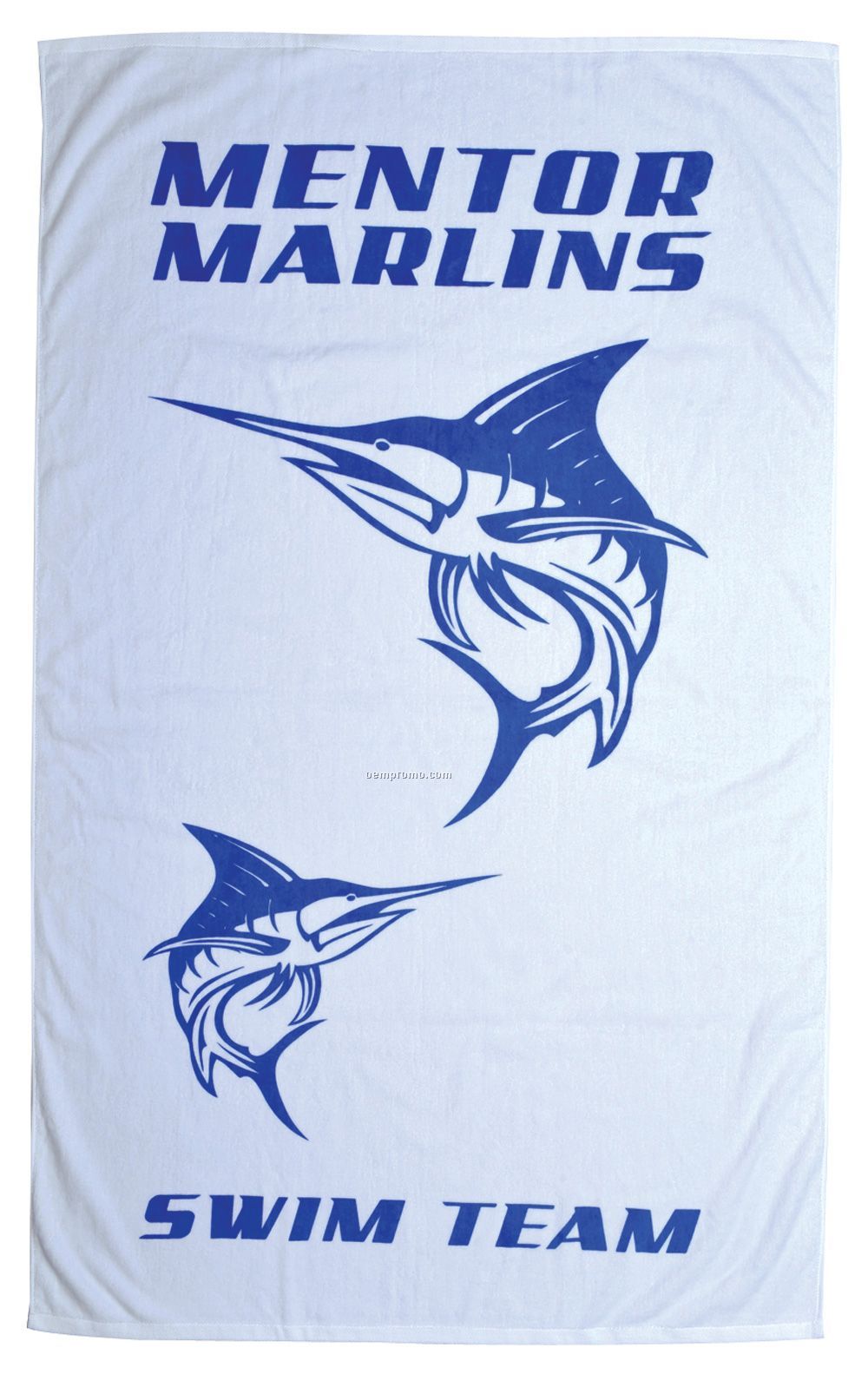 Jewel Collection Beach Towel - White - Printed 3 Day Proship