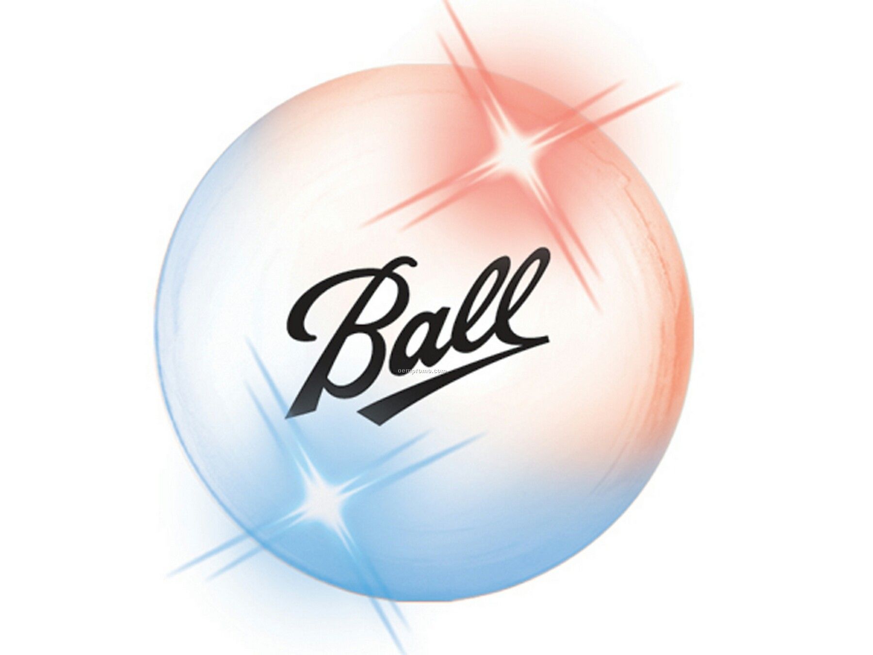 2" Multicolor Buzballs - Red & Blue LED Light