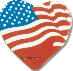 Heart Laminated Cello Button