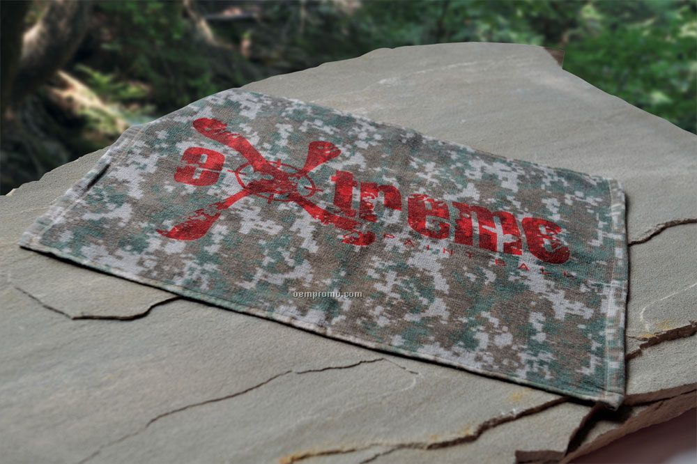 Camo Sport Towel - Printed