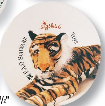 Round Laminated Cello Button (2 1/2")