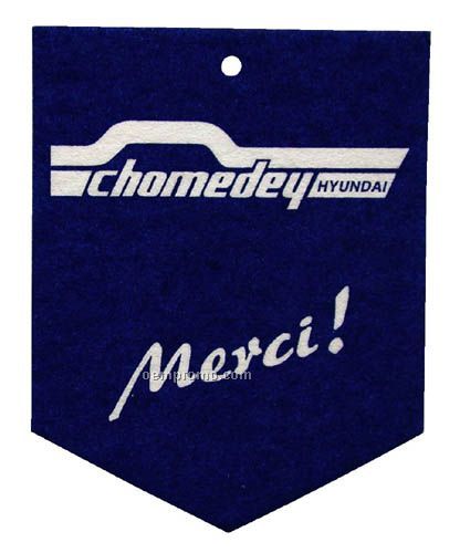 Chevron Air Freshener (Full Color)