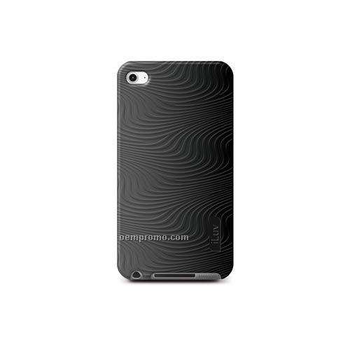 Iluv - Iphone - Silicone + Silicone Blend Case W/ 3d Pattern For Touch 4th