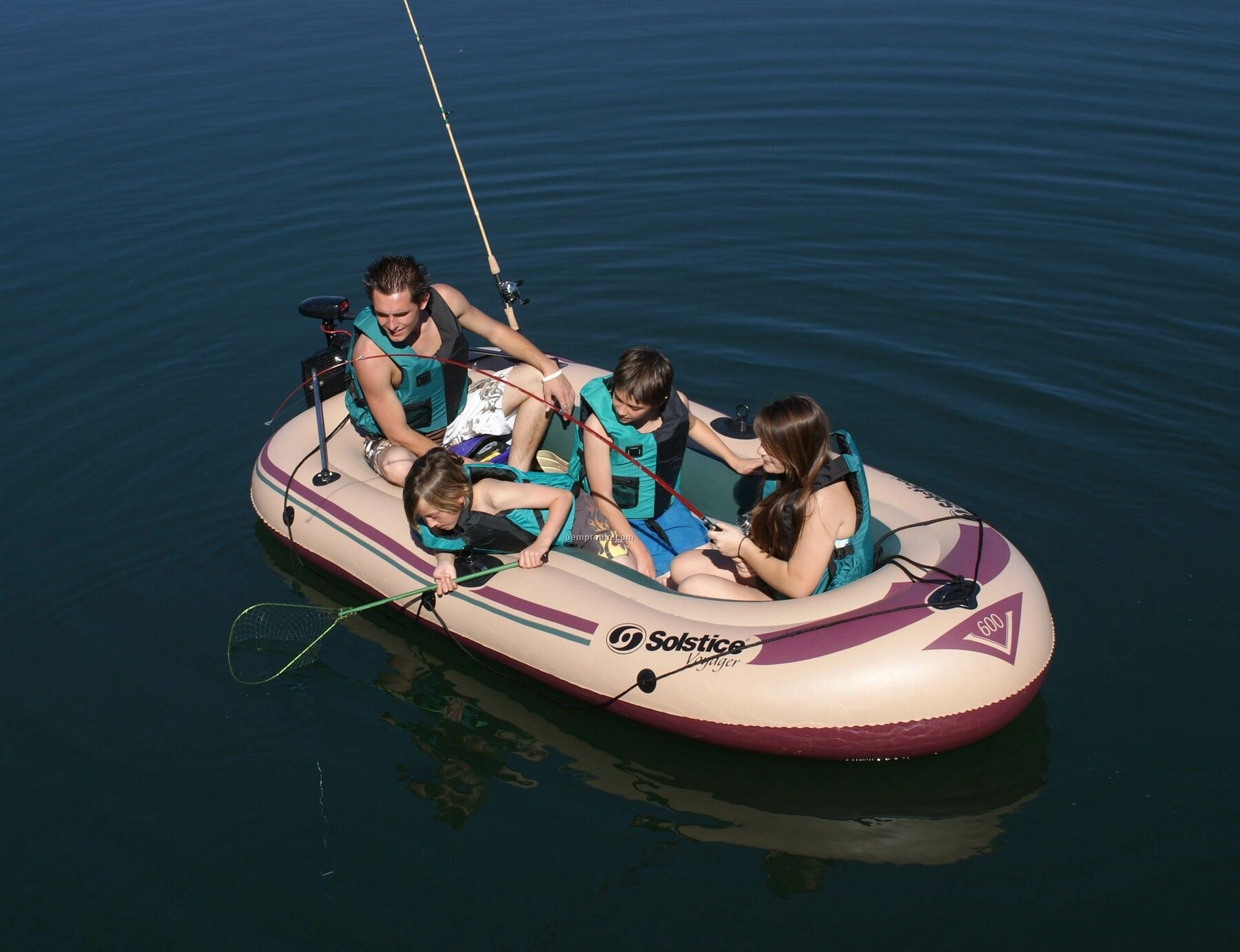 Solstice Voyager 5 Person Inflatable Boat