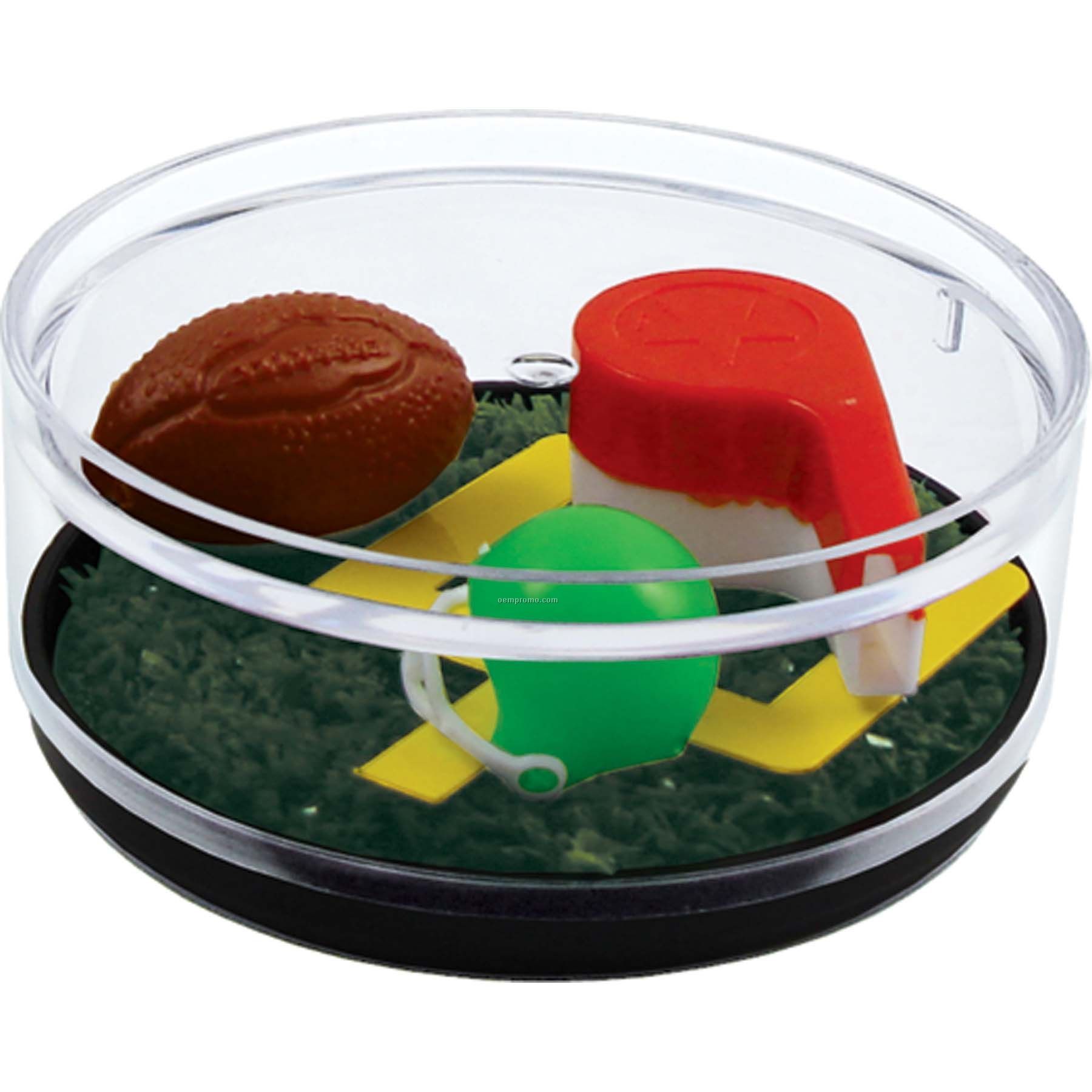 Kick Off Compartment Coaster Caddy