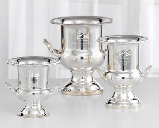 Small Potomac Silver Plated Chiller Bucket