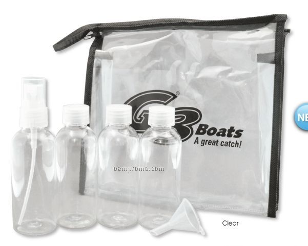 Travel Bottle Set W/ Bag