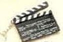 Moveable Clapboard Keychain