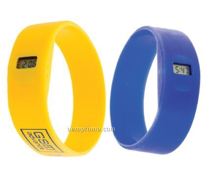 Silicone Watch Style Bracelet (Economy)