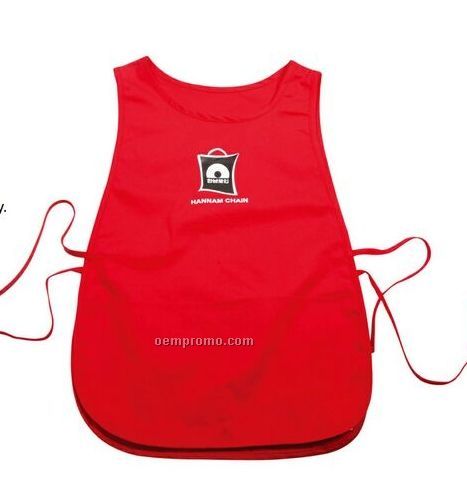 Eco Smock Poly-cotton Twill Apron W/ 2 Pocket (17"X26" Front & Back)