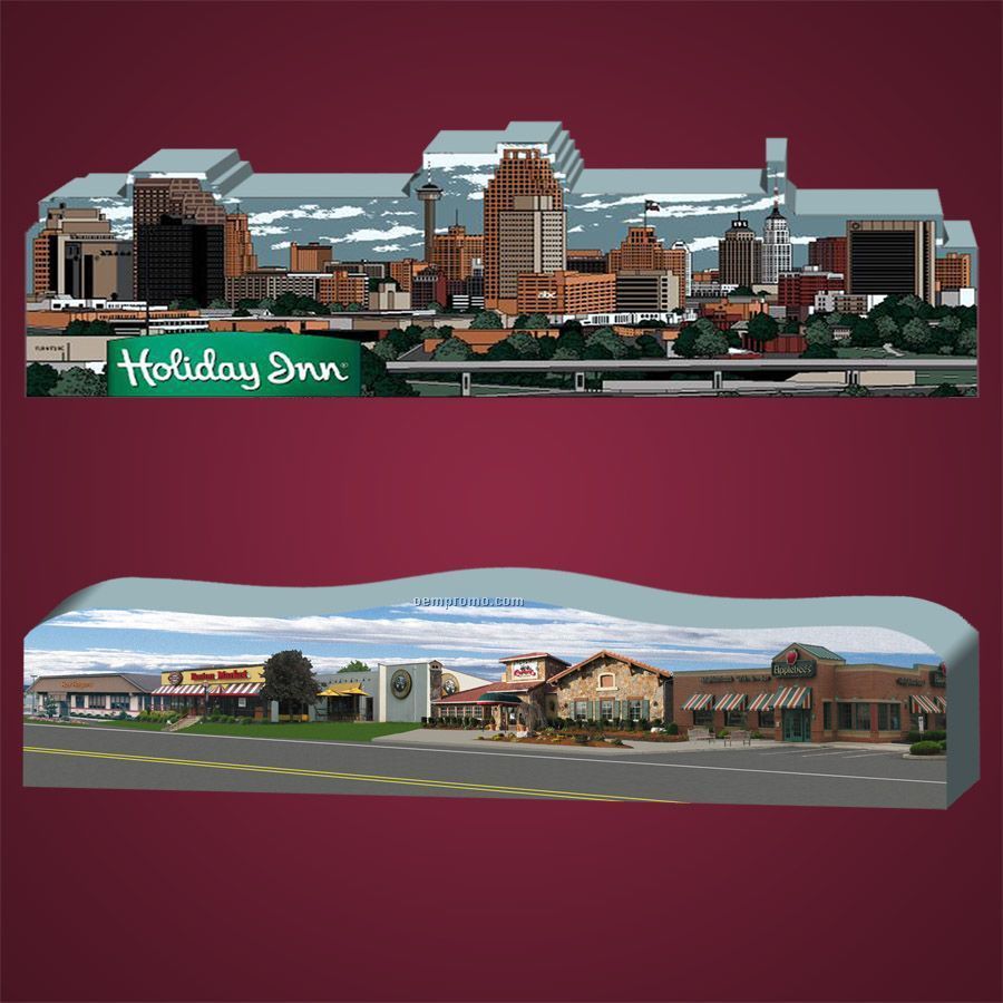 35 Square Inch Tourism Wooden Replica