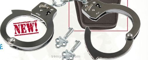 Costume Handcuffs With Case