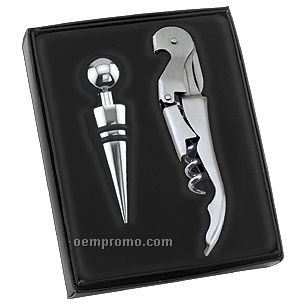Quality Stainless Steel Wine Bottle Opener And Stopper Set